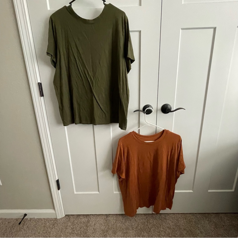 A new day, 1X, plus, Tee, can school, teacher, fall, winter, Staple, 2 shirts!  - Picture 2 of 9